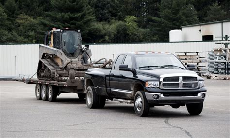 can a ram 1500 tow a skid steer|skid steer towing weights.